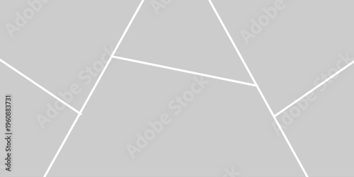 Photo collage template. Blank mosaic photography frames, abstract picture album layout mockup, mood board grid for banner, poster, comic page, social media post, poster. Vector