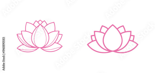 Lotus flower symbols