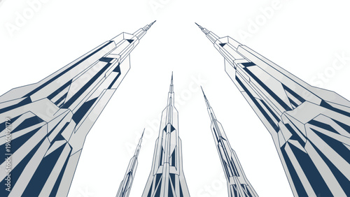 Islamic Mosque Architecture Design.