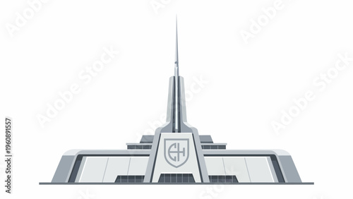 Salt Lake Temple Architecture.