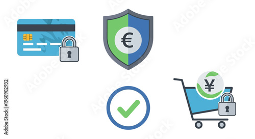 Secure Online Payment with Credit Card and Shield.