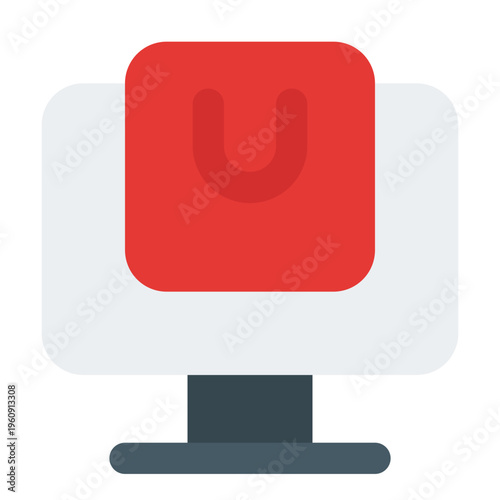 Marketplace Flat Icon Vector, Colorful Ecommerce and Shopping Symbol for Online Store and Marketplace Concept