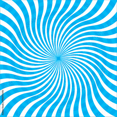 Colorful sun with wavy rays background. Poster with sunburst. Abstract background with rays. Colorful sun rays sunburst pattern background. Abstract comic colorful vintage background. pop art cartoon.