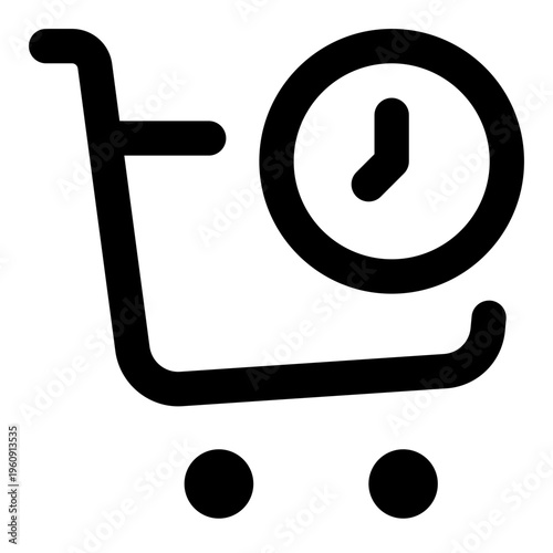 Pre Order Line Icon Vector, Modern Outline Ecommerce and Shopping Symbol for Online Store and Marketplace Concept