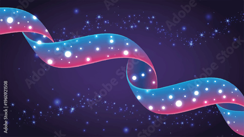 Wavy fabric with colorful shifts and lines creates an abstract flowing pattern.