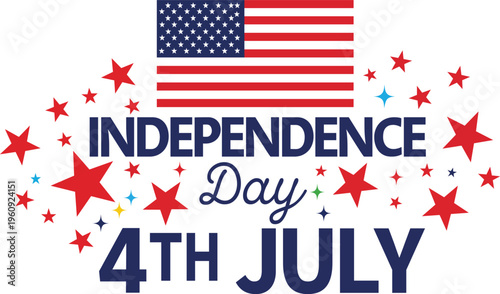 Independence day celebration on 4th of july america