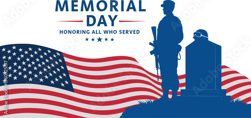 Memorial day tribute to fallen heroes and patriots