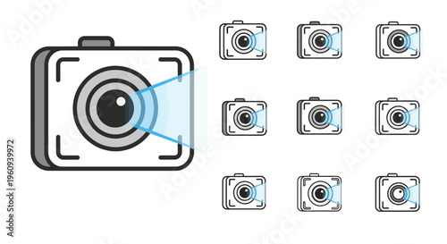 Cameras and photography equipment devices.