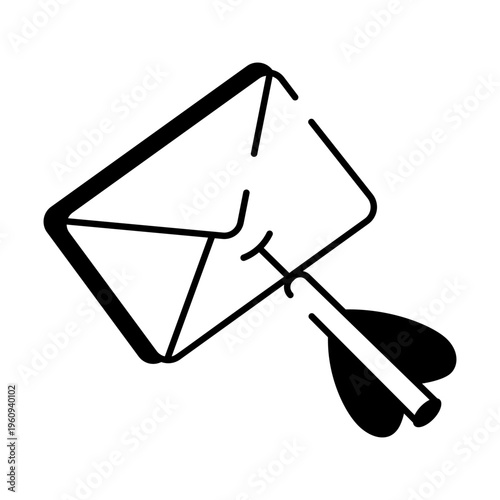 A hand drawn style illustration showing target message
