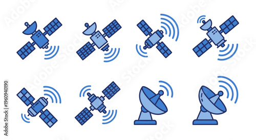 Satellite Dish Antenna Communication Technology.