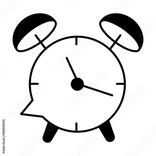 A drawing style icon representing open mail
