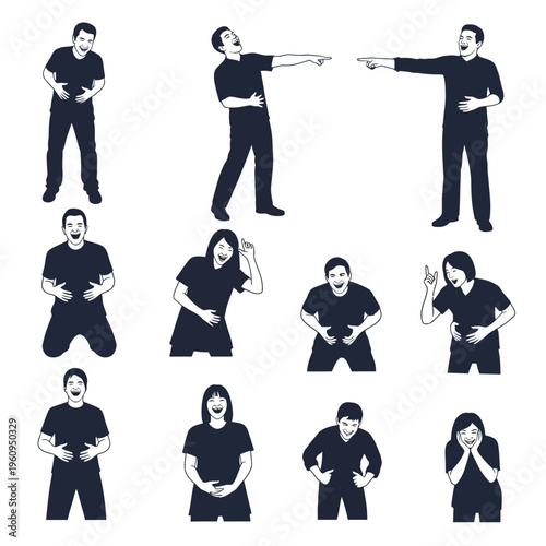 People Communicating with Hand Gestures.