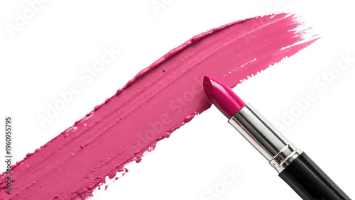 pink paint stroke ,png