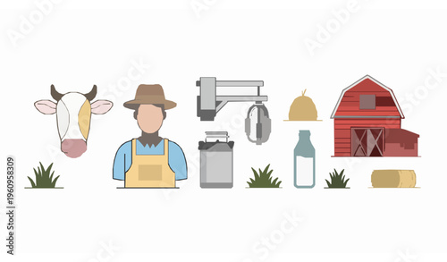 Hand drawn trampoline vector set with backyard and fitness trampoline designs in doodle style isolated on white background