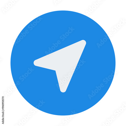 Free Download Directions Flat Icon Vector, Modern Navigation and Map Symbol for Travel, GPS, and Direction Apps - GFXLoad