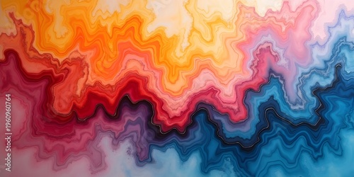 Dynamic Colorful Abstract Pattern