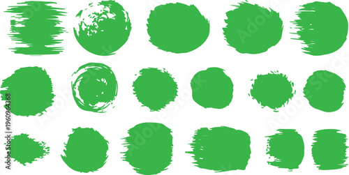 Big collection of black paint, ink brush strokes, brushes, lines, grungy. Dirty artistic design elements, boxes, frames. Vector illustration. Isolated on white background.