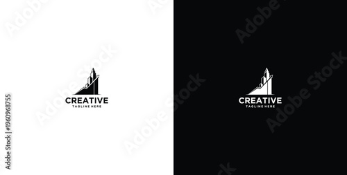 modern real estate development logo design