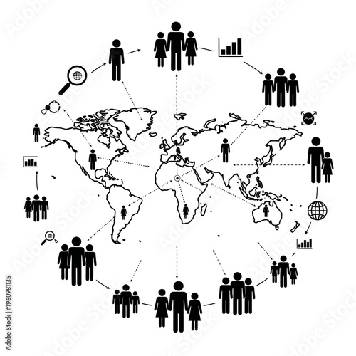 Global Network of Diverse Connected People.