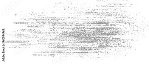 Grey textured horizontal lines and scattered dots on white background