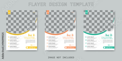 Ultimate Travel Adventure Flyer Discover Dream Destinations Affordable Tour Packages Flights Hotels Beaches Mountains Culture Experiences