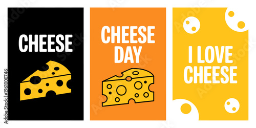 Cheese posters and signs collection