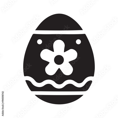 Vector illustration of easter egg