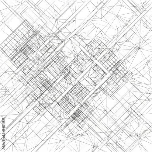 Detailed city map with grid lines.