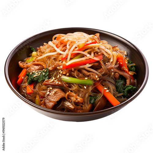 japchae korean food png