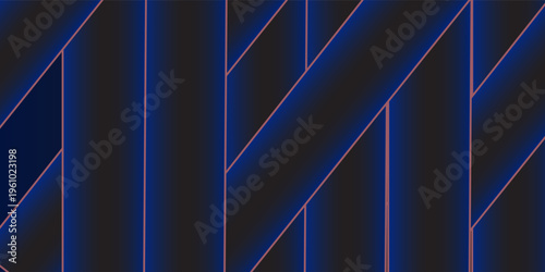 Abstract dark background with vertical glowing blue lines and subtle gradient effects. Modern futuristic design suitable for technology themes, digital wallpapers,