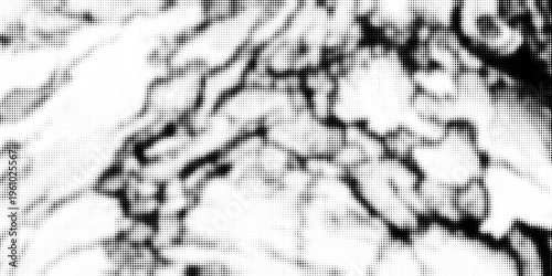 Grunge halftone gradient background. Faded grit noise texture. White and black sandy wallpaper. Retro pixelated backdrop. Anime or manga style comic overlay