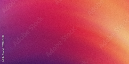 Quadro em tela Vibrant gradient background with soft focus effect and warm colors for modern de