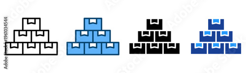 Products Icon Multiple Style Vector Collection   