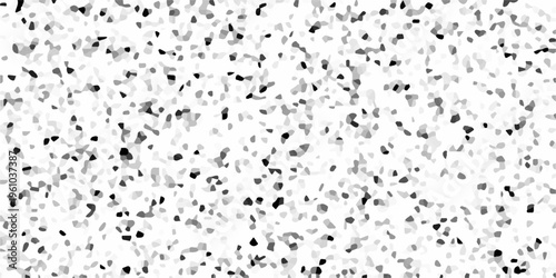 White terrazzo marble texture background, polished granite stone pattern for kitchen countertop, flooring and design