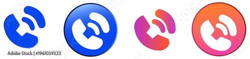 phone call phosphor 3D icon