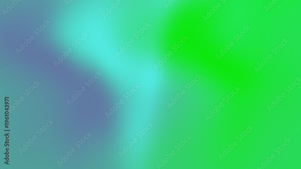 Fototapeta premium Vibrant Blue Teal Green Gradient Abstract Blurred Background