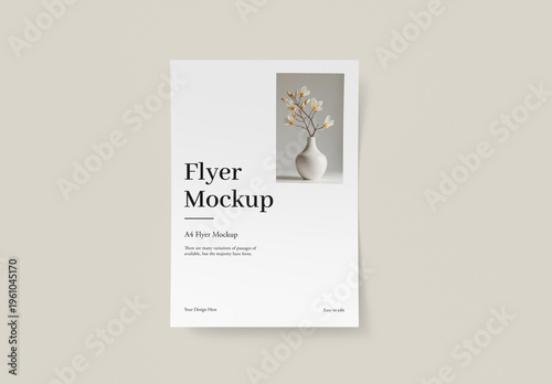 Minimal Poster & Flyer Mockup