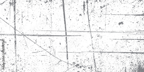 Monochrome grunge texture with scratches and distressed marks, rough surface background