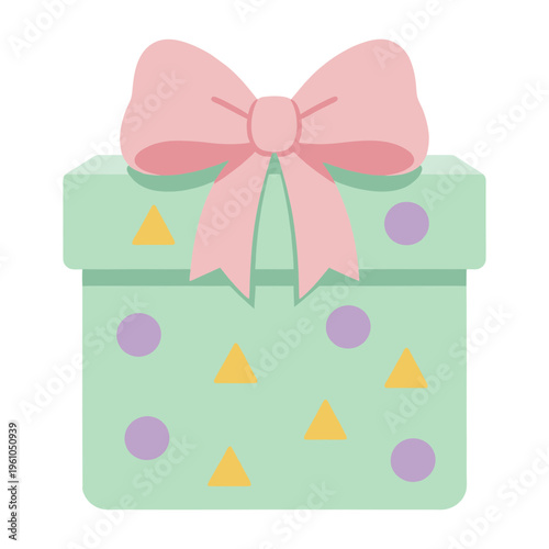 Gift Box with Easter Decoration