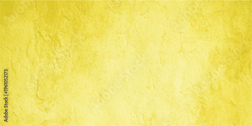 Vibrant yellow textured background with abstract parchment effect and mottled grunge surface for creative design