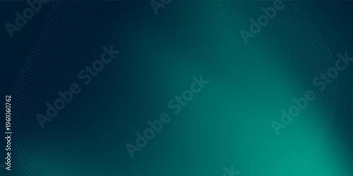 Digital technology speed connect blue green background, cyber nano information modern dots art pattern