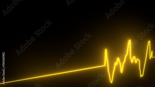 luminous line chart for market trends and volatility in financial business markets, success, analysis, stock prices, trading, business, risk management,  broker, investment, trading, value, ECG, gold