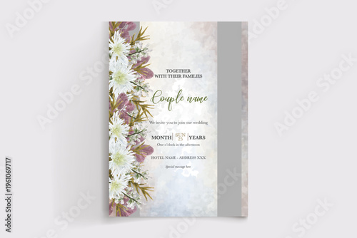 Save the date wedding invitation templates
