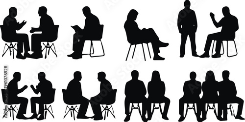 Farmer agriculture silhouettes set rural lifestyle farming activities animals tools vector illustration collection design pack