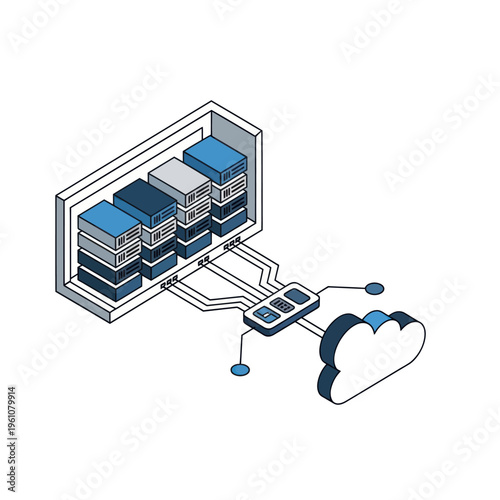 Cloud Storage Servers and Database System.