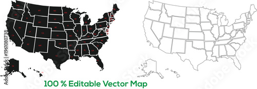 Time zone map of the us with state boundaries showing usa time zones and regional location layout