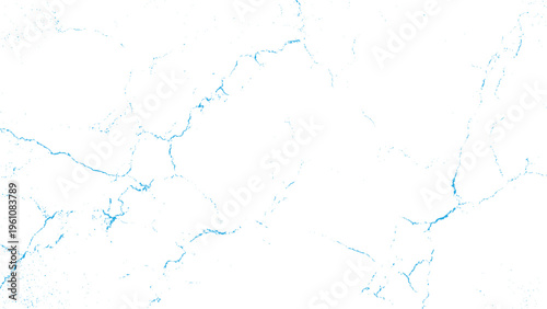 abstract light blue marble texture background with grunge cracks and distressed weathered stone effect on white surface