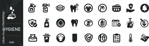Black and white vector number icons set for web design and business use