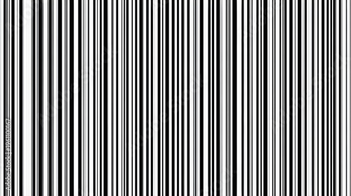 Black and white barcode pattern with vertical stripes