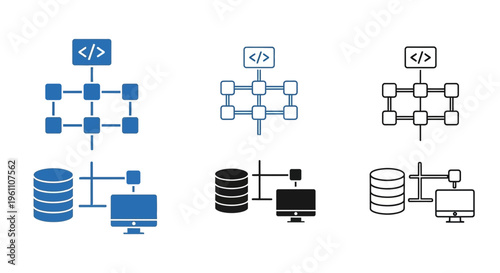 database connection, network topology, coding, web development